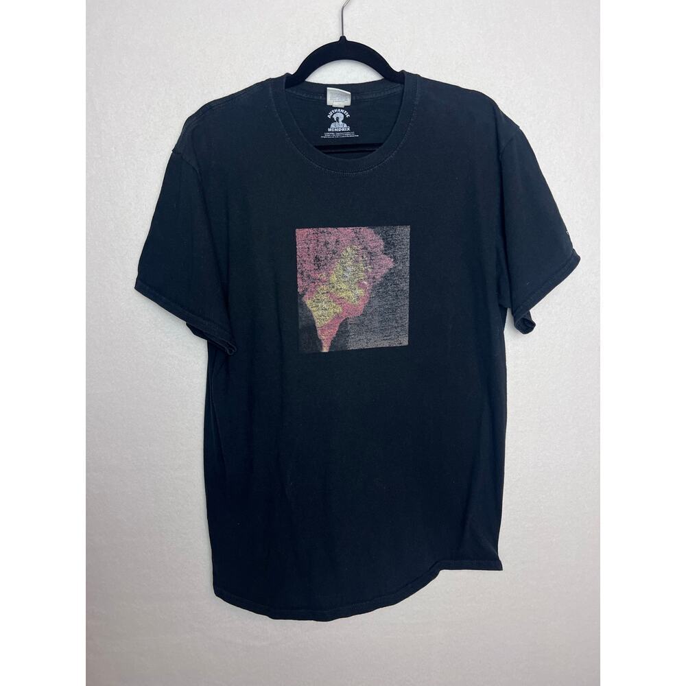 Jimi Hendrix Experience T-Shirt Black Short Sleeve Size Large